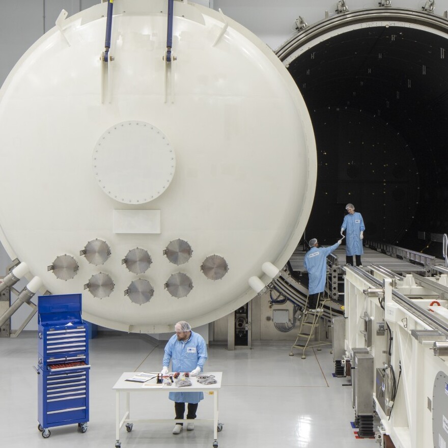 Image of the NSTF test chamber